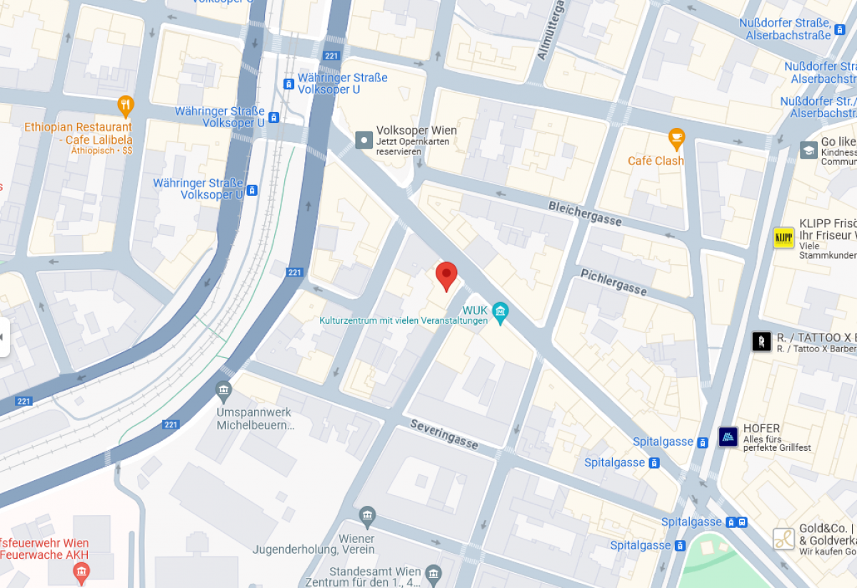 Google Maps Kartenausschnitt